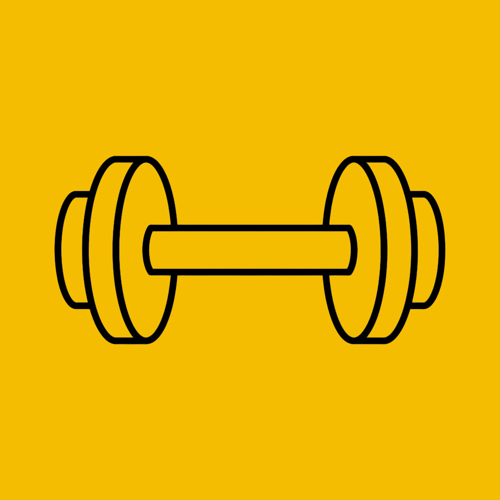 create me a boundary of a dumble as an icon